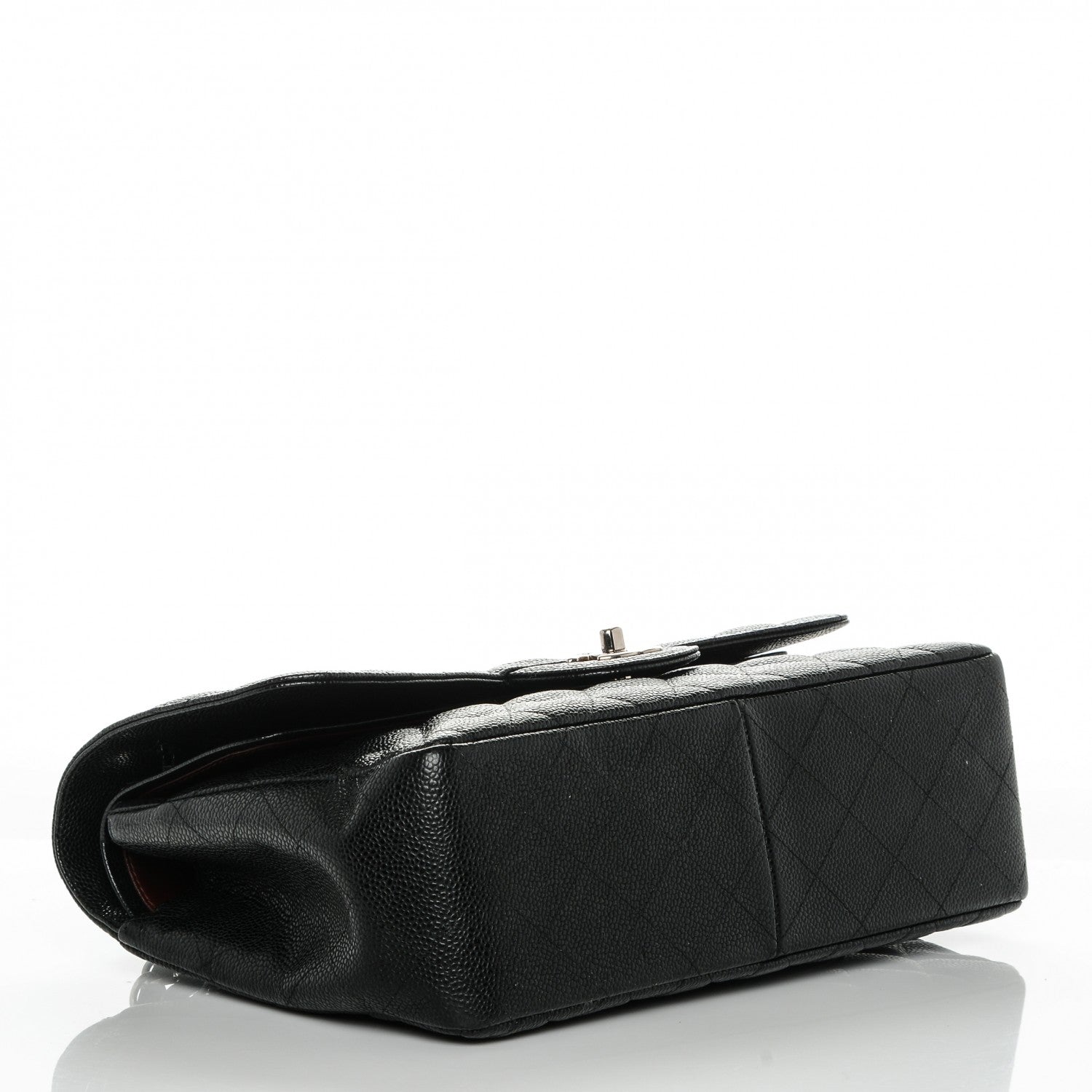 Chanel Caviar Quilted Jumbo Double Flap Black 4 of 7