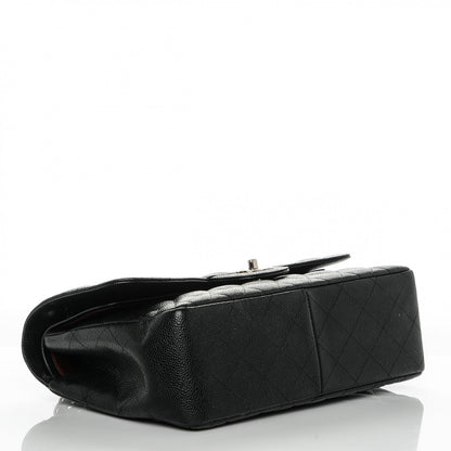 Chanel Caviar Quilted Jumbo Double Flap Black 4 of 7