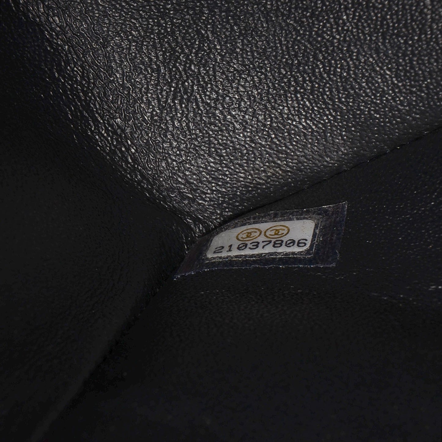 Lambskin Chevron Medium Double Flap So Black