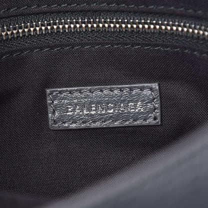 Balenciaga Agneau Classic Silver Hardware S City Graffiti Logo Strap Gris Fossile 8 of 9