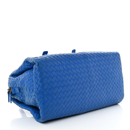Bottega Veneta Nappa Intrecciato Boston Signal Blue 4 of 12