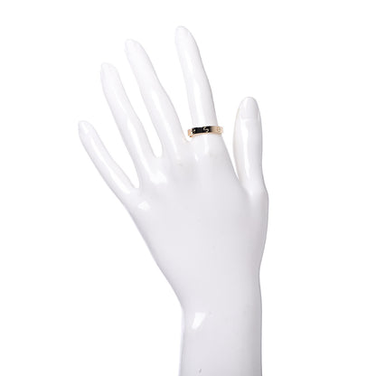 Cartier 18K Yellow Gold 3.5mm LOVE Wedding Band Ring 56 7.5 2 of 5