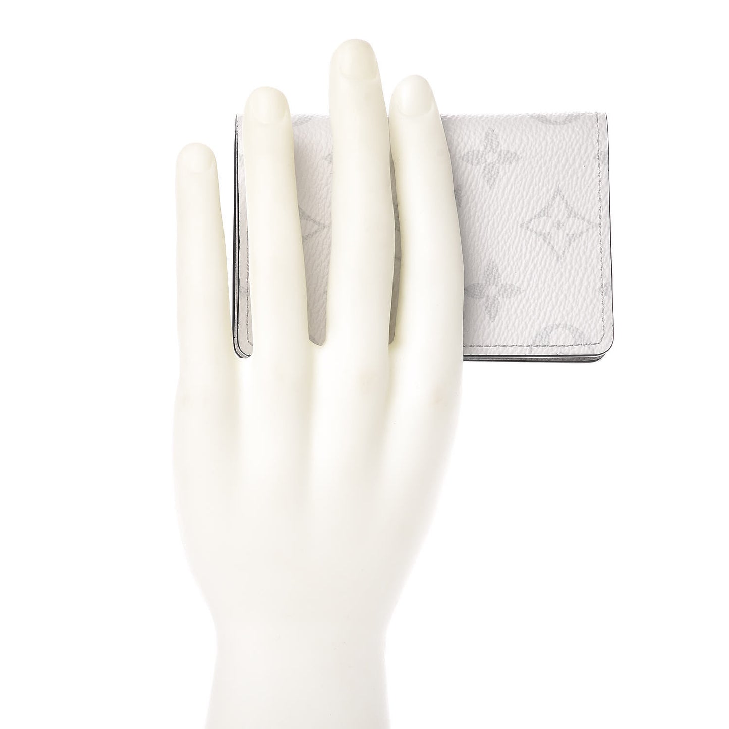 Monogram Pocket Organizer White