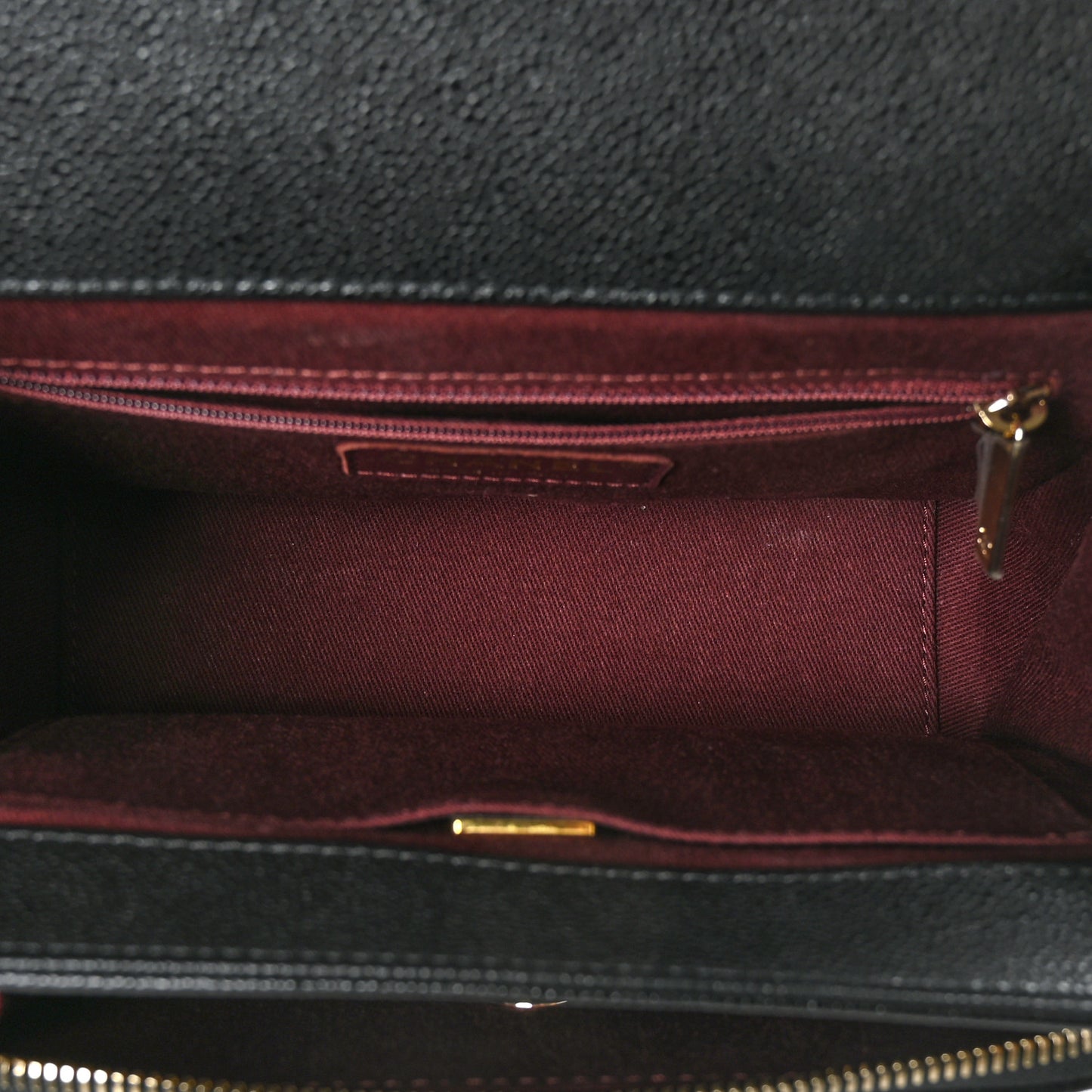Caviar Quilted Small Business Affinity Flap Black