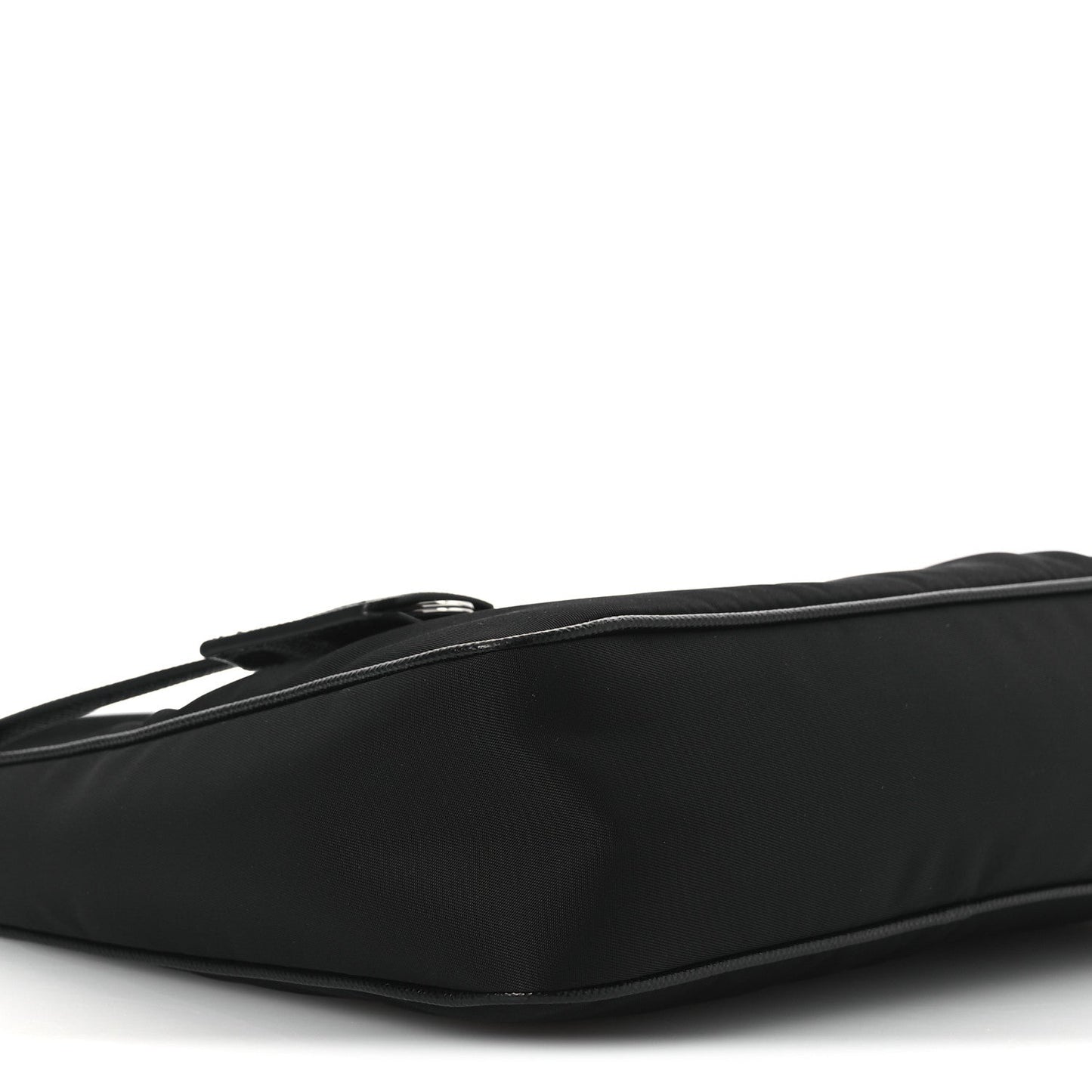Tessuto Nylon Saffiano Mini Re-Edition 2005 Bag Black