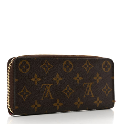 Louis Vuitton Monogram Clemence Wallet Fuchsia 3 of 7