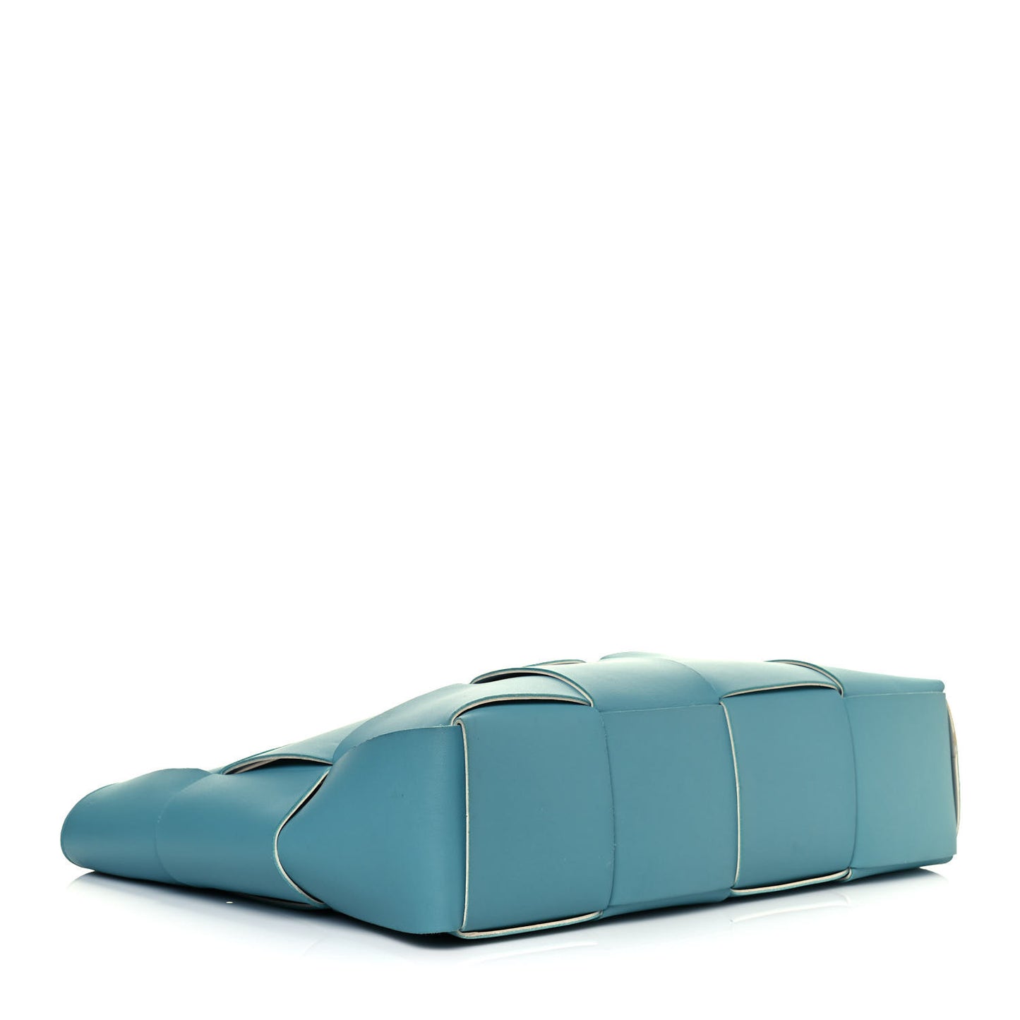 Nappa Maxi Intrecciato Large Arco Tote Linoleum