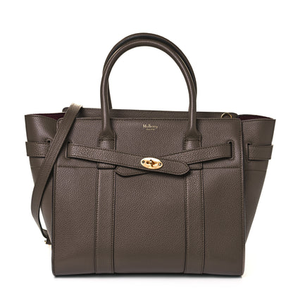 Mulberry Classic Grain Small Bayswater Zip Tote Clay 1 of 8