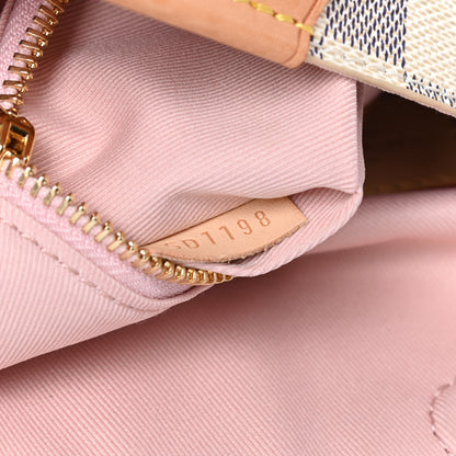 Louis Vuitton Damier Azur Graceful MM Rose Ballerine 7 of 12