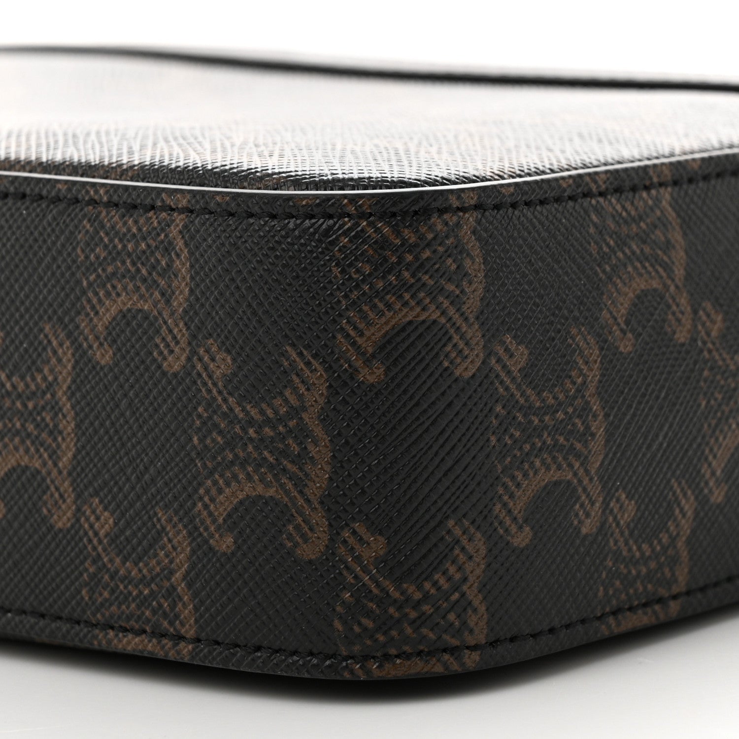 Celine Triomphe Canvas Small Messenger Bag Black 10 of 10