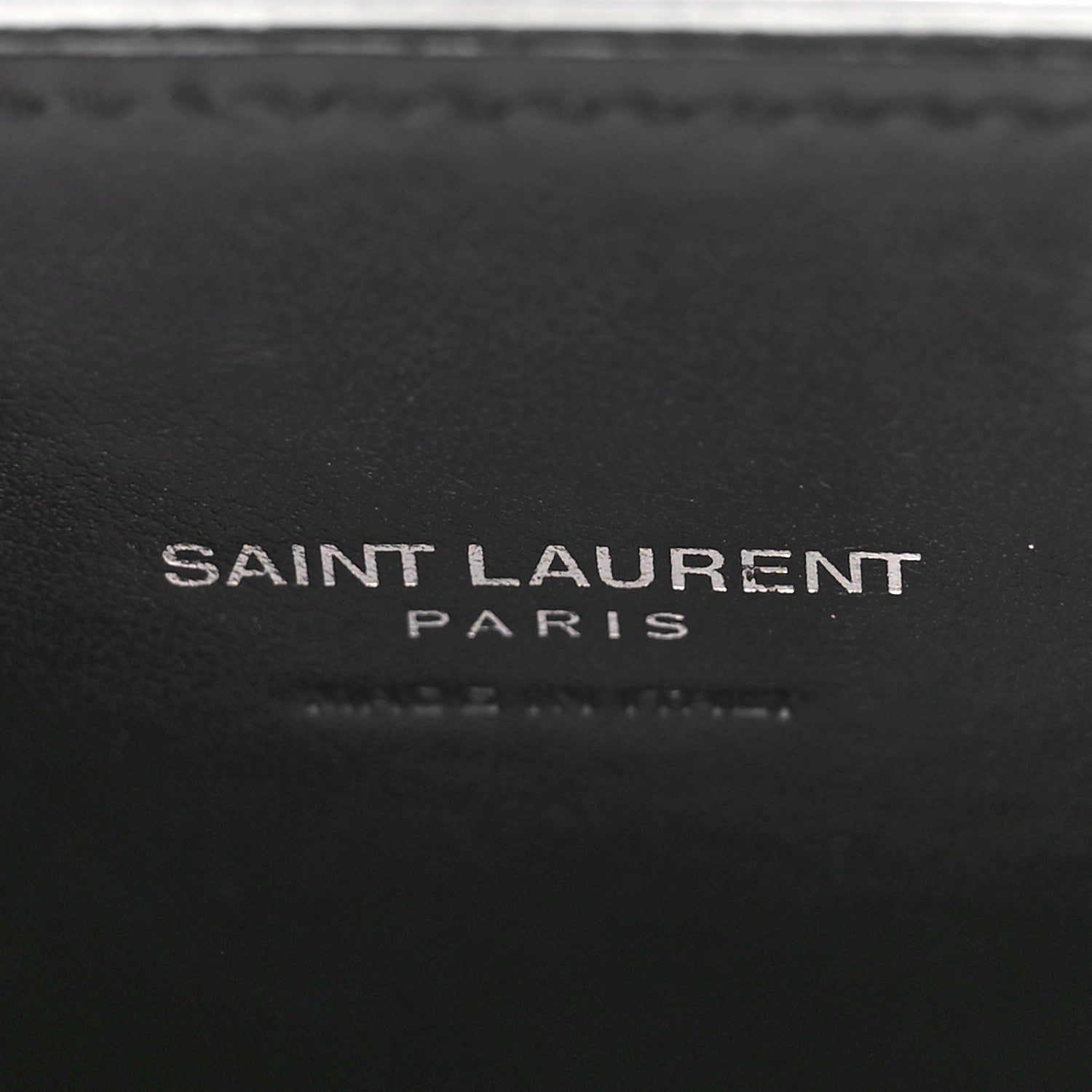 Saint Laurent Calfskin Crocodile Embossed Nano Sac De Jour Black 6 of 8