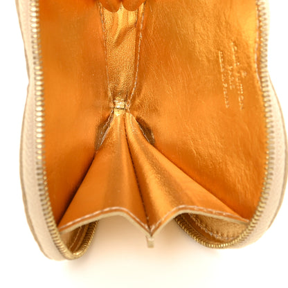 Louis Vuitton Monogram Miroir Heart Coin Purse Gold 5 of 9