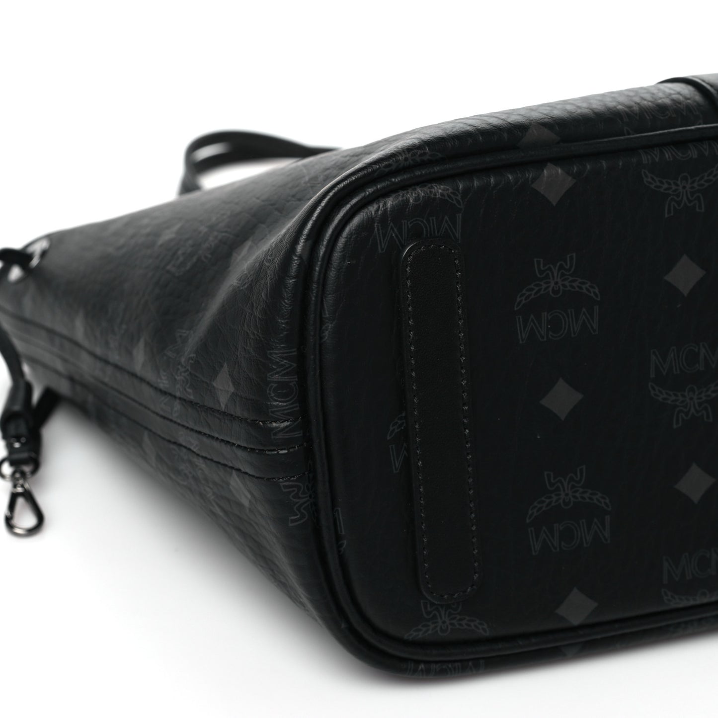 Visetos Small Liz Reversible Shopper Tote Black