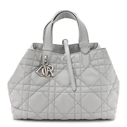 Christian Dior Calfskin Macrocannage Medium Toujours Grey 1 of 11