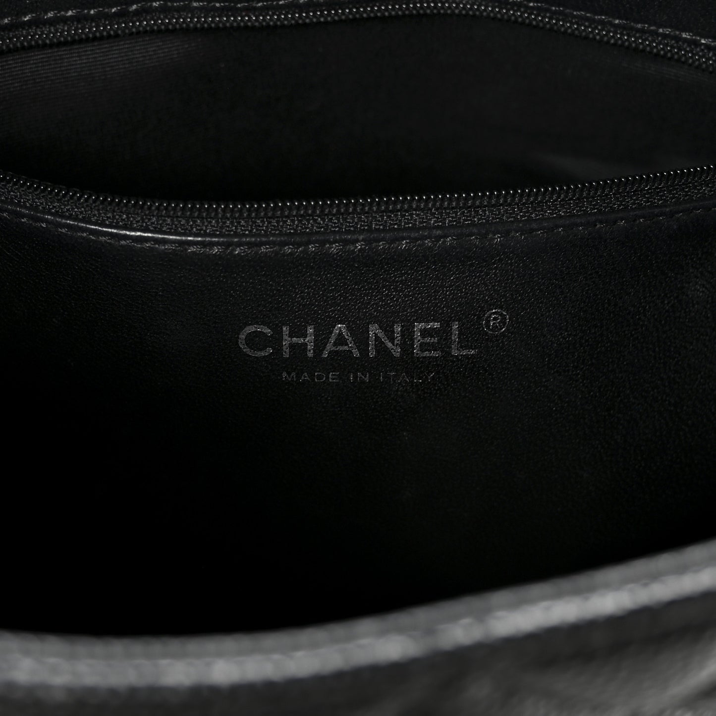 Caviar Quilted Medallion Tote Black
