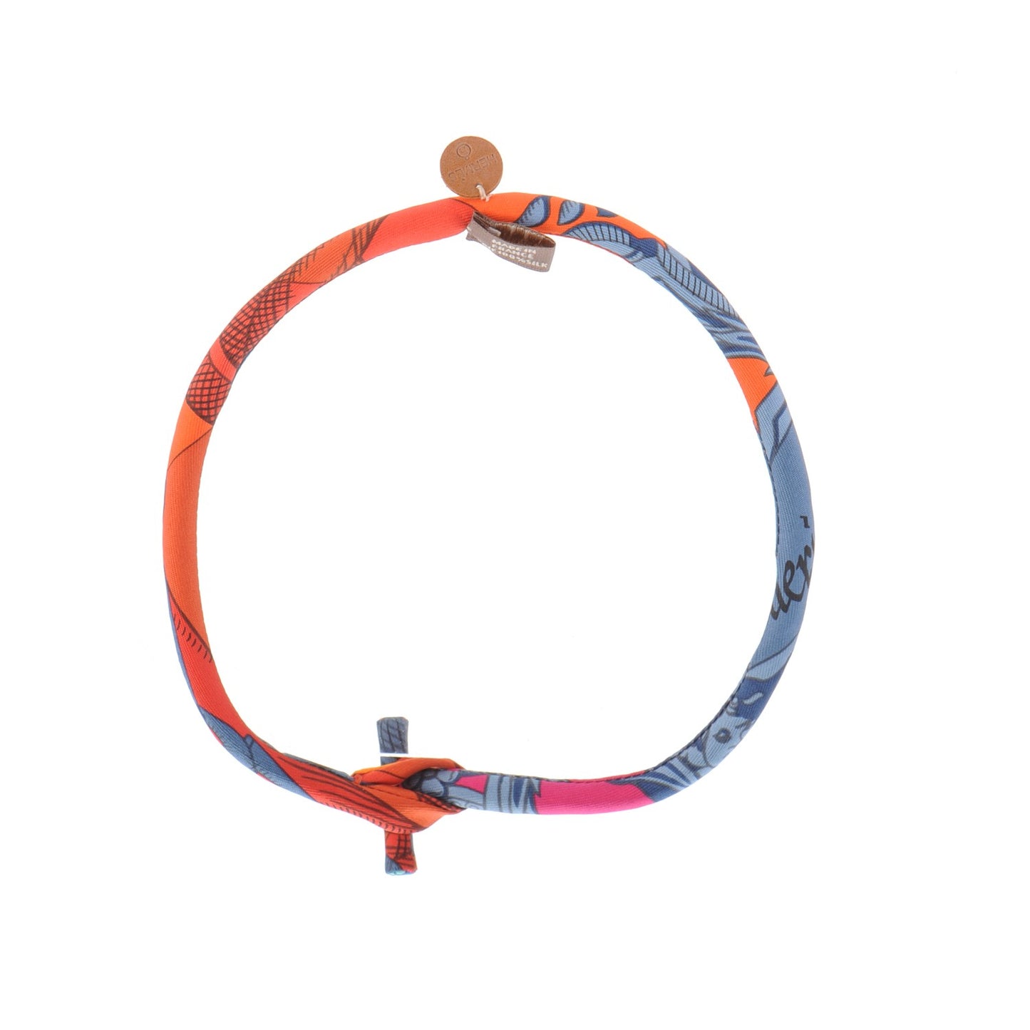 Silk Collier En Soie Petit H Necklace