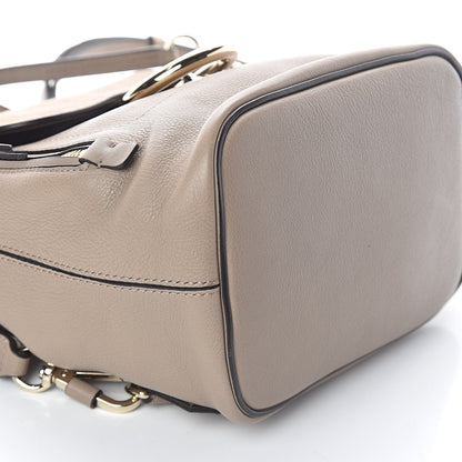 Chloe Suede Calfskin Small Faye Backpack Motty Grey 9 of 9