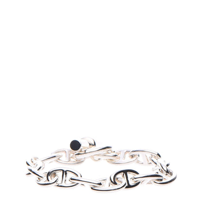 Hermes Sterling Silver Chaine d'Ancre Bracelet Small 22 3 of 7