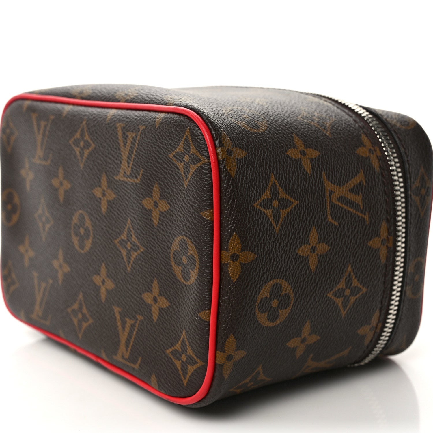 Louis Vuitton Monogram Macassar Nice Mini Rouge 8 of 8