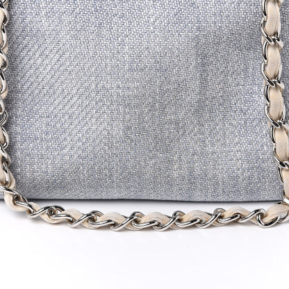 Chanel Woven Straw Large Deauville Tote Blue 15 of 18