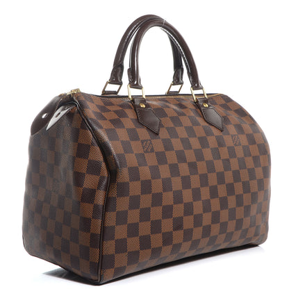 Louis Vuitton Damier Ebene Speedy 30 3 of 8
