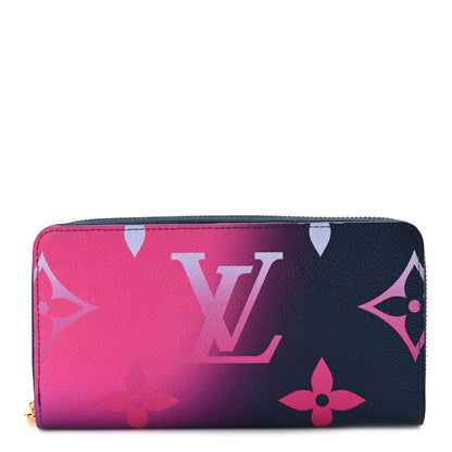 Louis Vuitton Monogram Giant Spring In The City Zippy Wallet Midnight Fuchsia 1 of 7