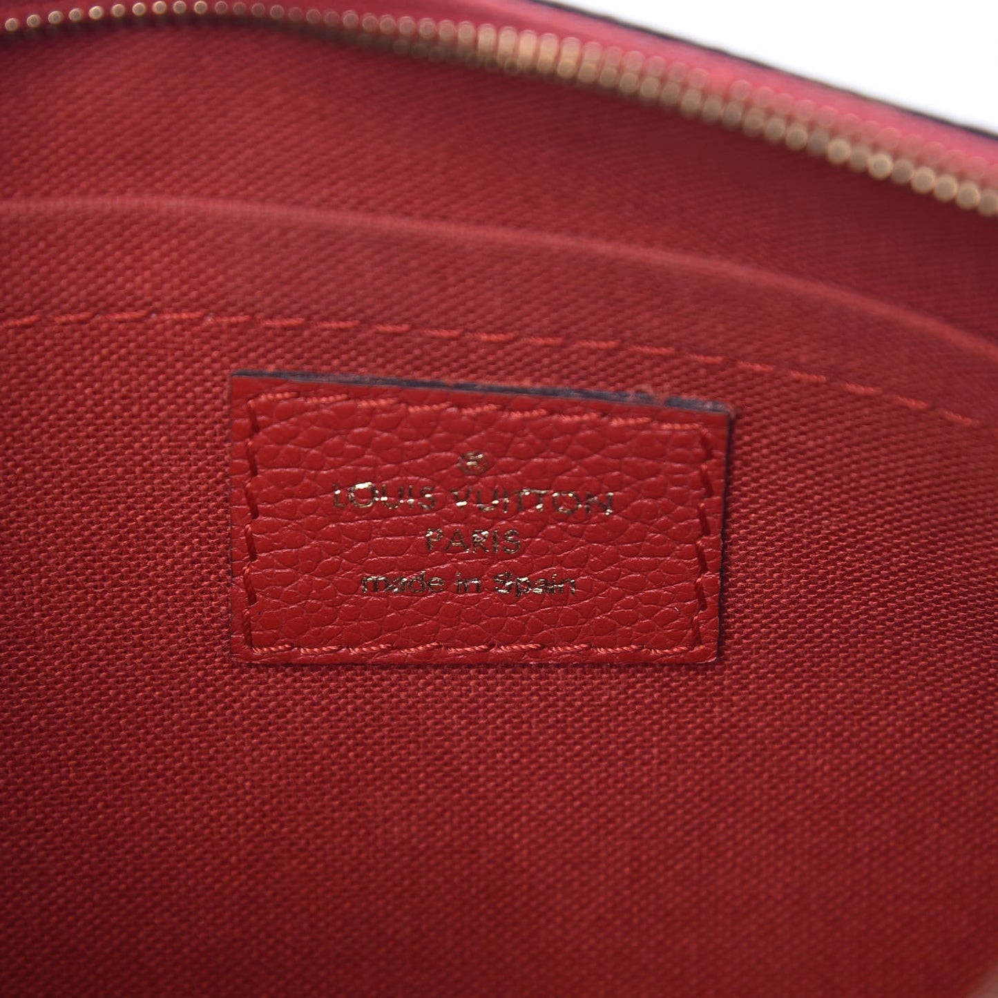 Monogram Pallas Clutch Cherry