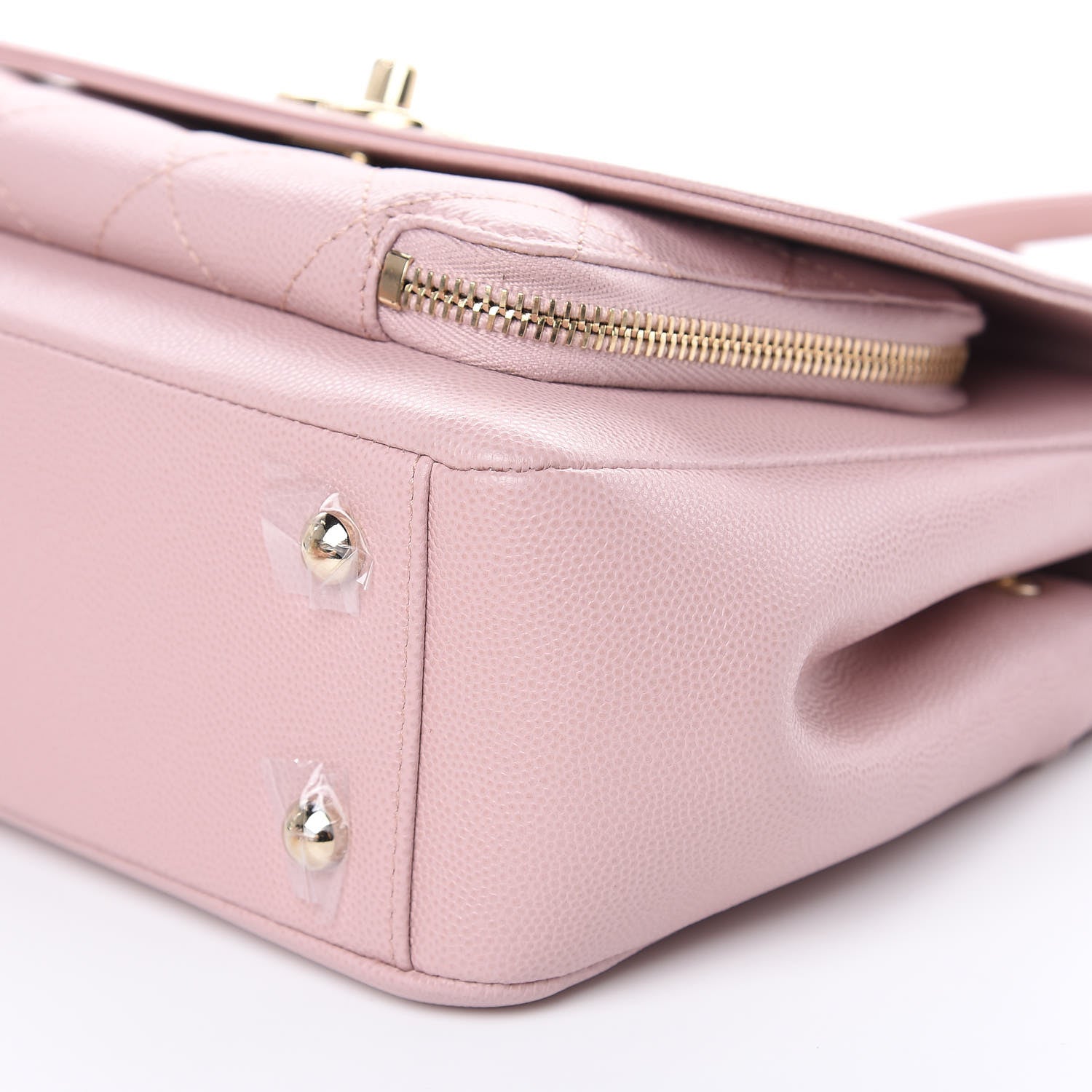 Chanel Caviar Quilted Small Business Affinity Flap Light Pink 9 of 10