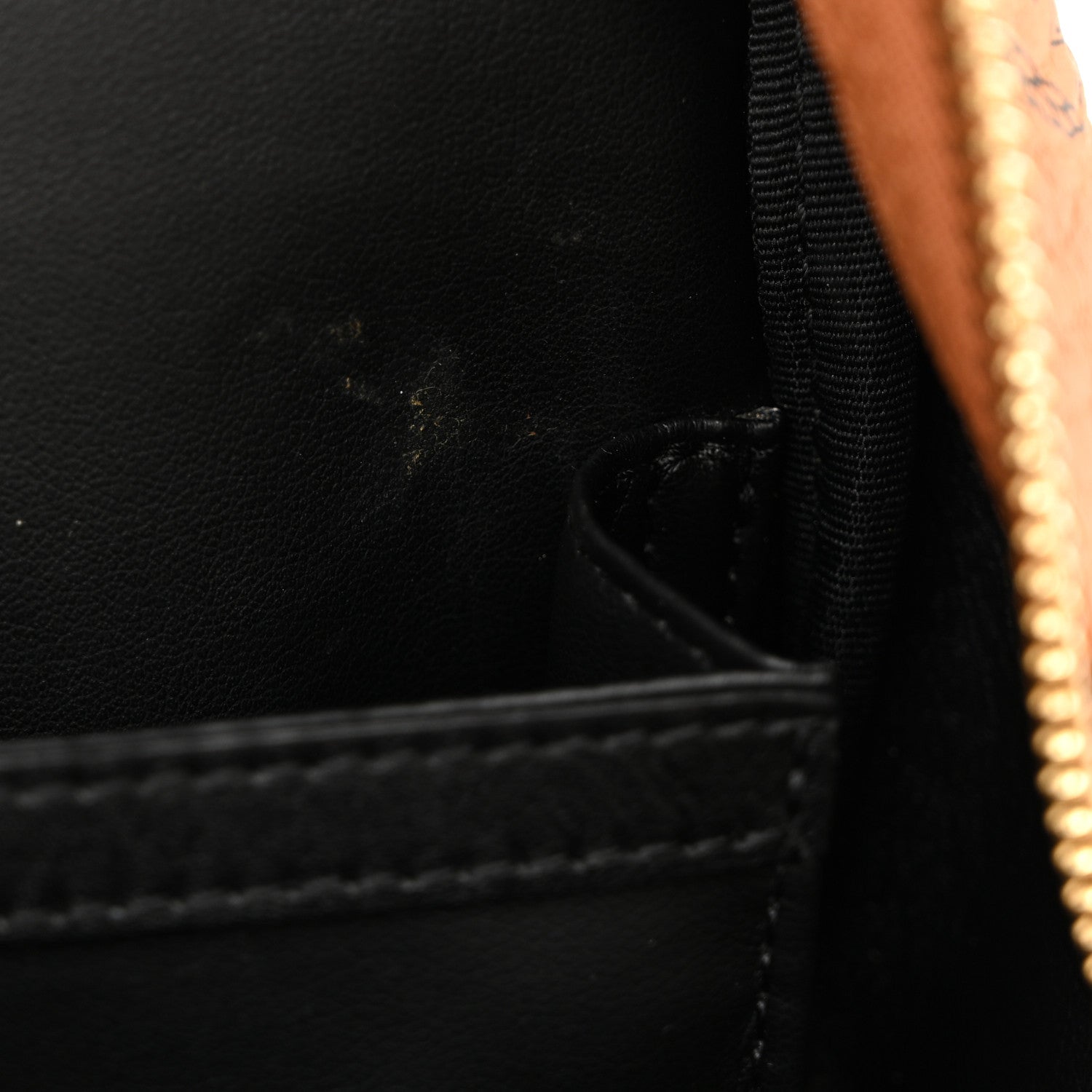MCM Visetos Small Side Stud Stark Backpack Cognac 10 of 14