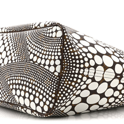Louis Vuitton Monogram Kusama Waves Neverfull MM White 10 of 11