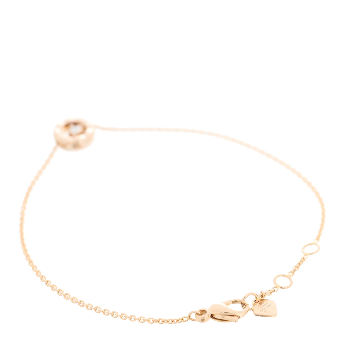 18K Beige Gold Diamond Coco Bracelet