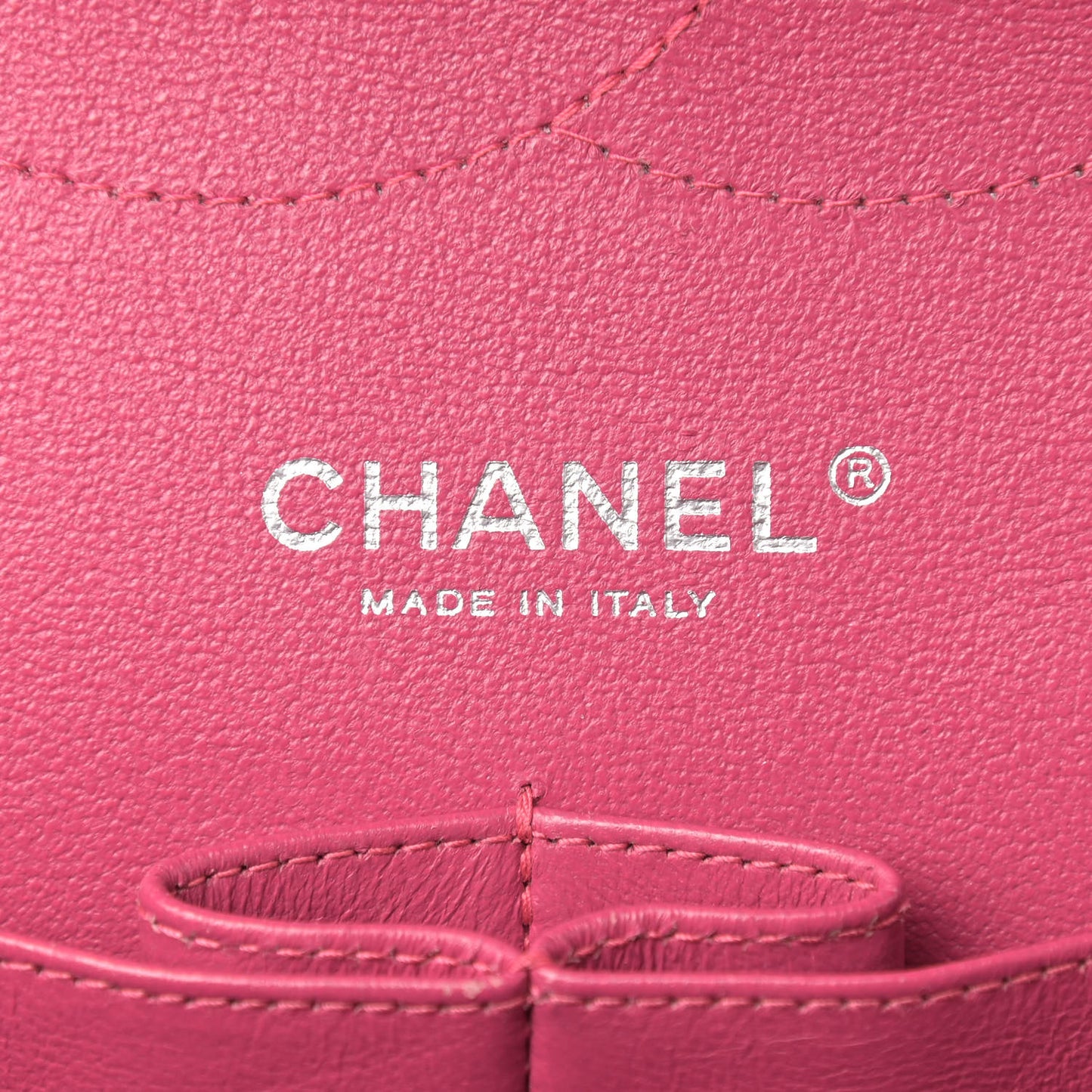 Patent Quilted Jumbo Double Flap Pink