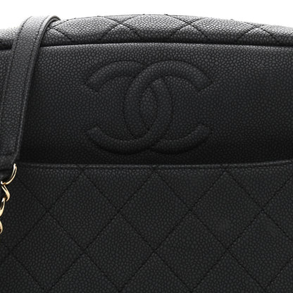 Chanel Caviar Quilted Large Coco Tassel Camera Case Black 8 of 10
