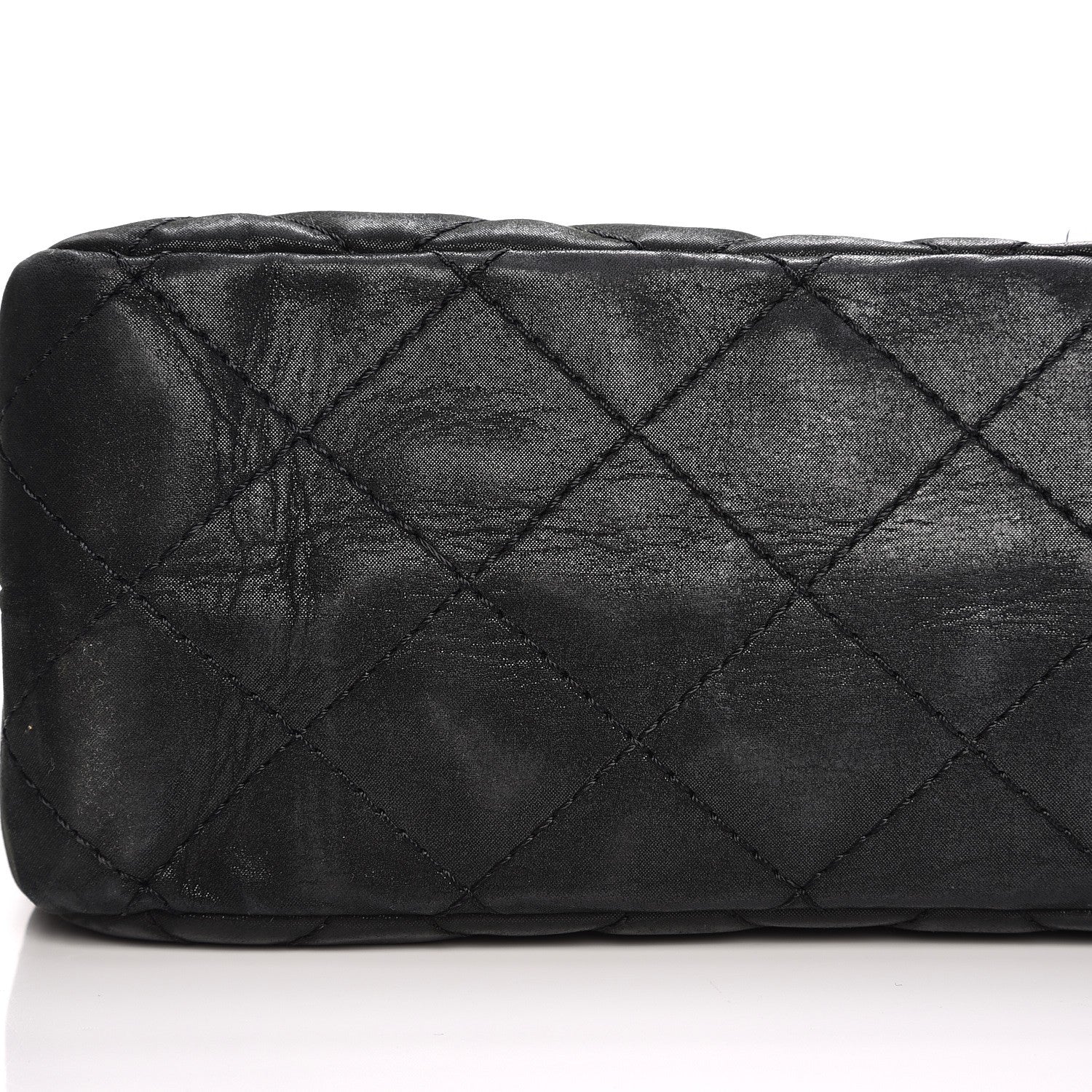 Chanel Iridescent Calfskin Quilted 2.55 Reissue 227 Flap Black 9 of 12
