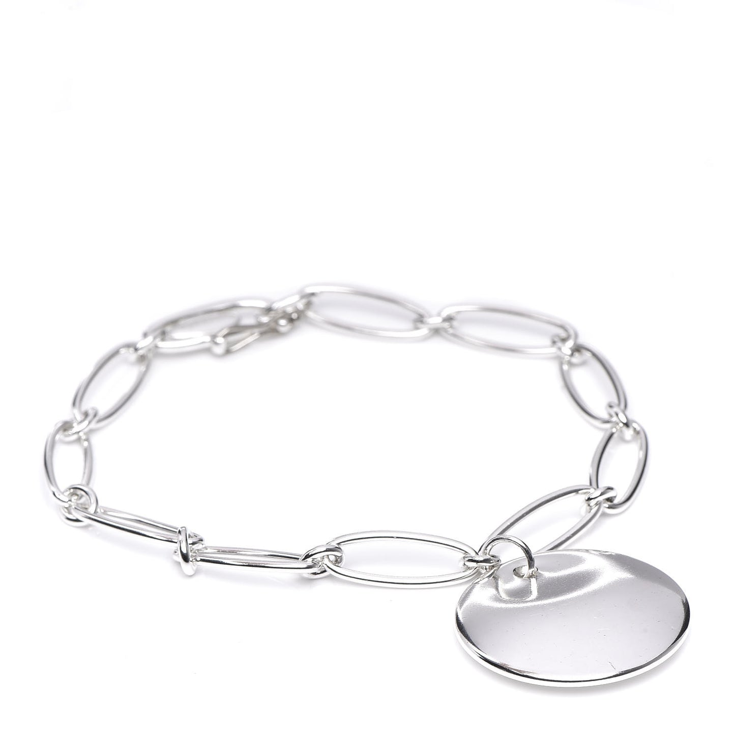 Sterling Silver Elsa Peretti Disk Bracelet