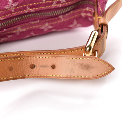 Louis Vuitton Denim Baggy GM Fuchsia 21 of 22