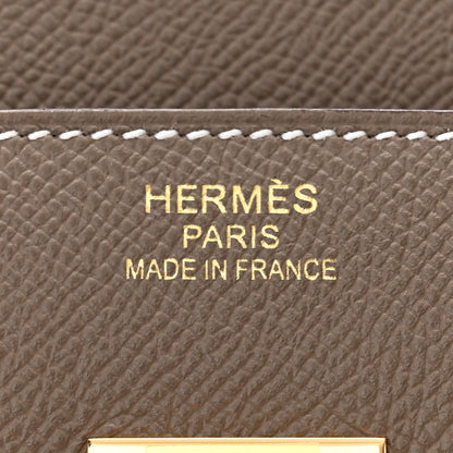 Hermes Epsom Birkin 35 Etoupe 6 of 11