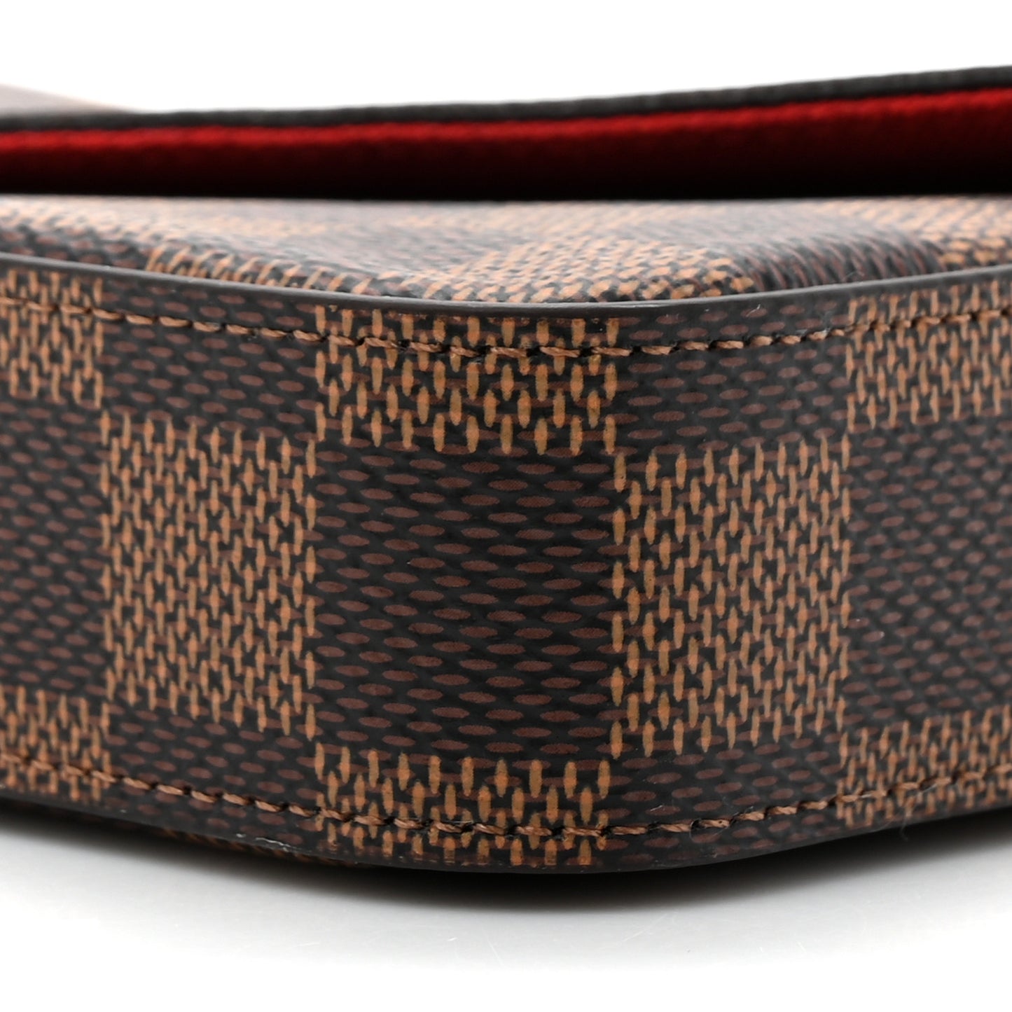 Damier Ebene Pochette Felicie Chain Wallet