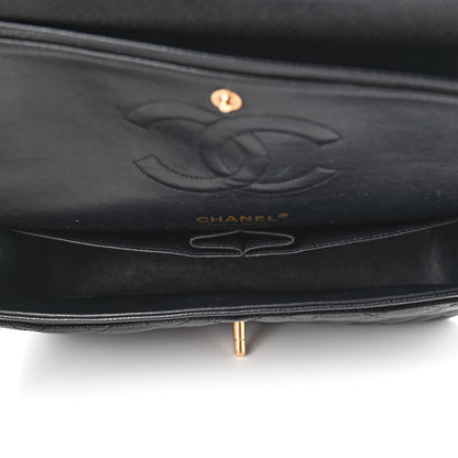 Chanel Caviar Quilted Medium Double Flap Black 5 of 9