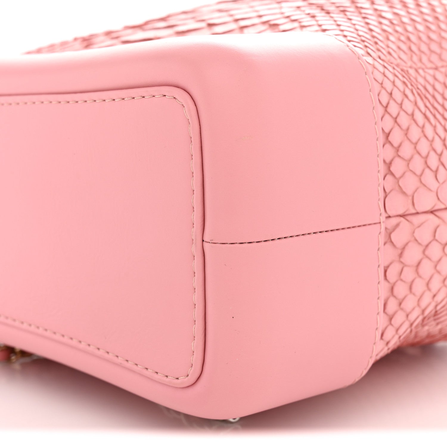 Chanel Snakeskin Small Gabrielle Backpack Light Pink 9 of 11