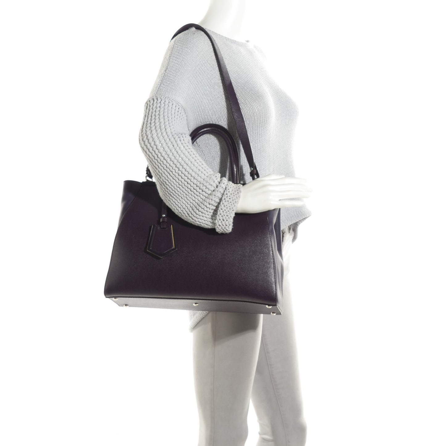 Vitello Elite Regular 2Jours Tote Ametista