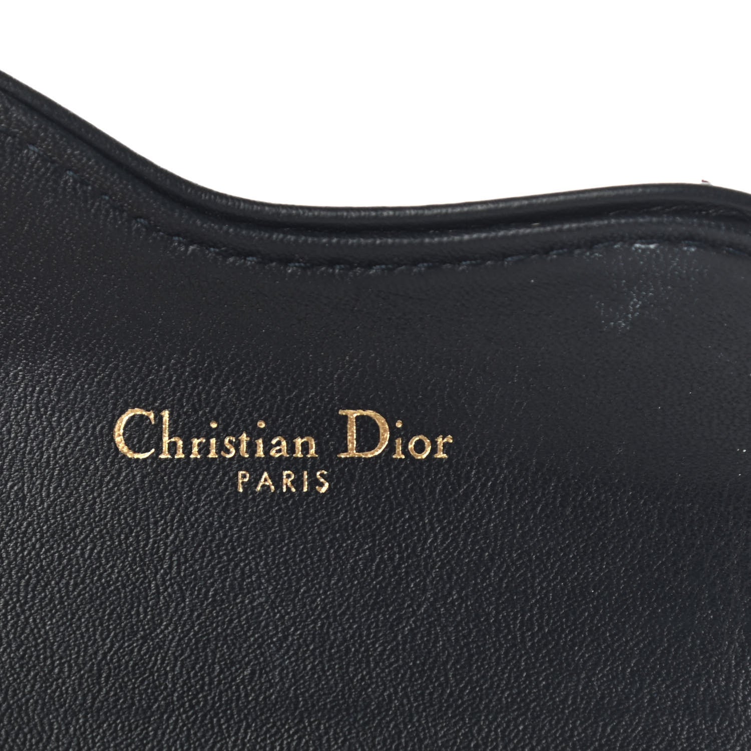 Christian Dior Oblique Saddle Card Holder Blue 6 of 9