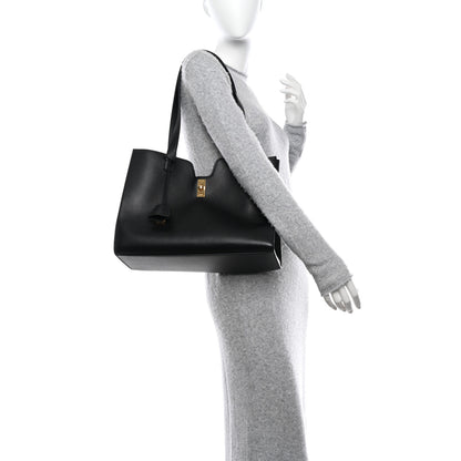Celine Supple Grained Calfskin Cabas 16 Bag Black 2 of 11