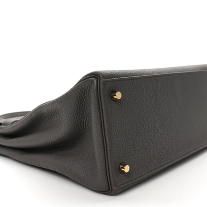 Hermes Togo Kelly Retourne 32 Etain 7 of 10