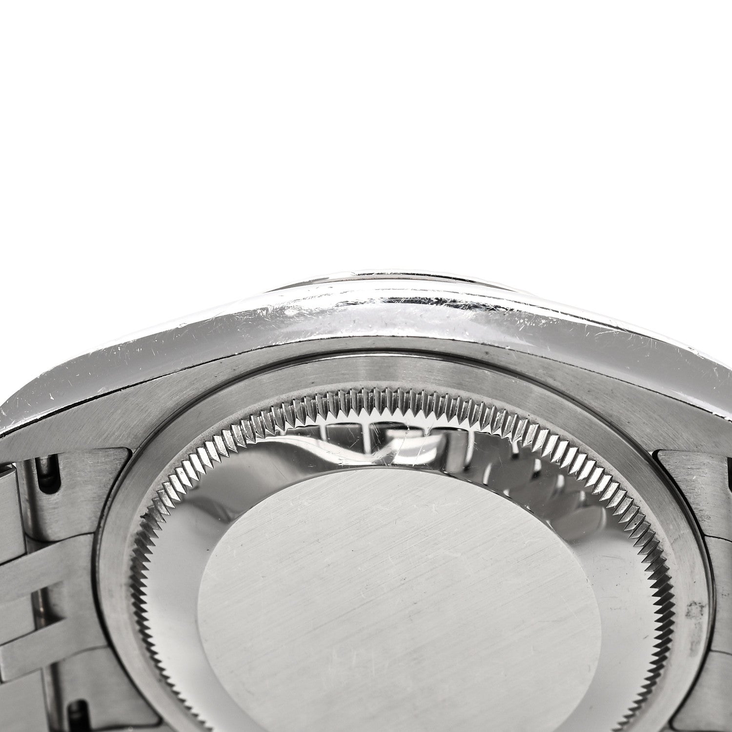 Rolex Stainless Steel 18K White Gold 36mm Oyster Perpetual Datejust Watch Roulette Silver Motif 116234 5 of 5