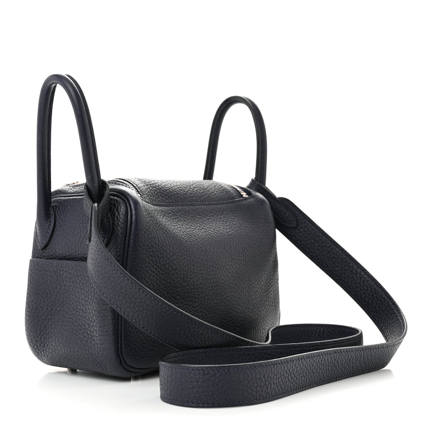 Taurillon Clemence Mini Lindy 20 Bleu Nuit
