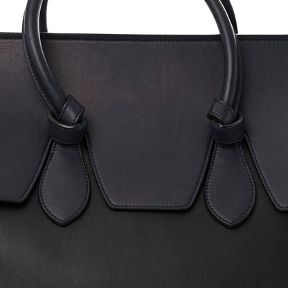 Celine Smooth Calfskin Medium Tie Knot Tote Navy Blue 7 of 9