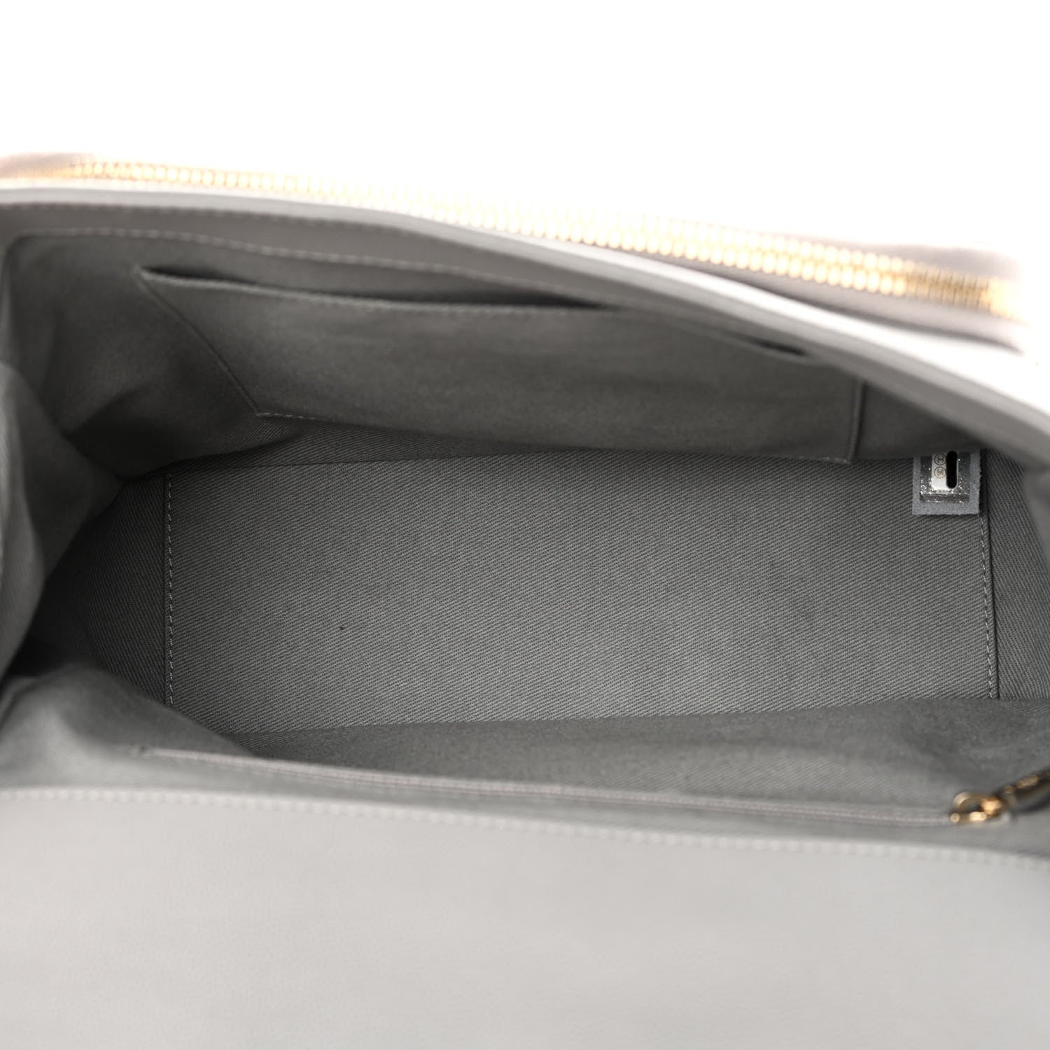 Chanel Caviar Quilted Large Business Affinity Flap Grey 5 of 16