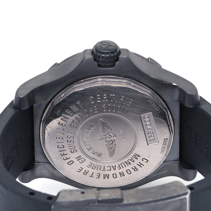 Breitling Stainless Steel Rubber 45mm Avenger Seawolf Automatic Watch Black M17330 4 of 5
