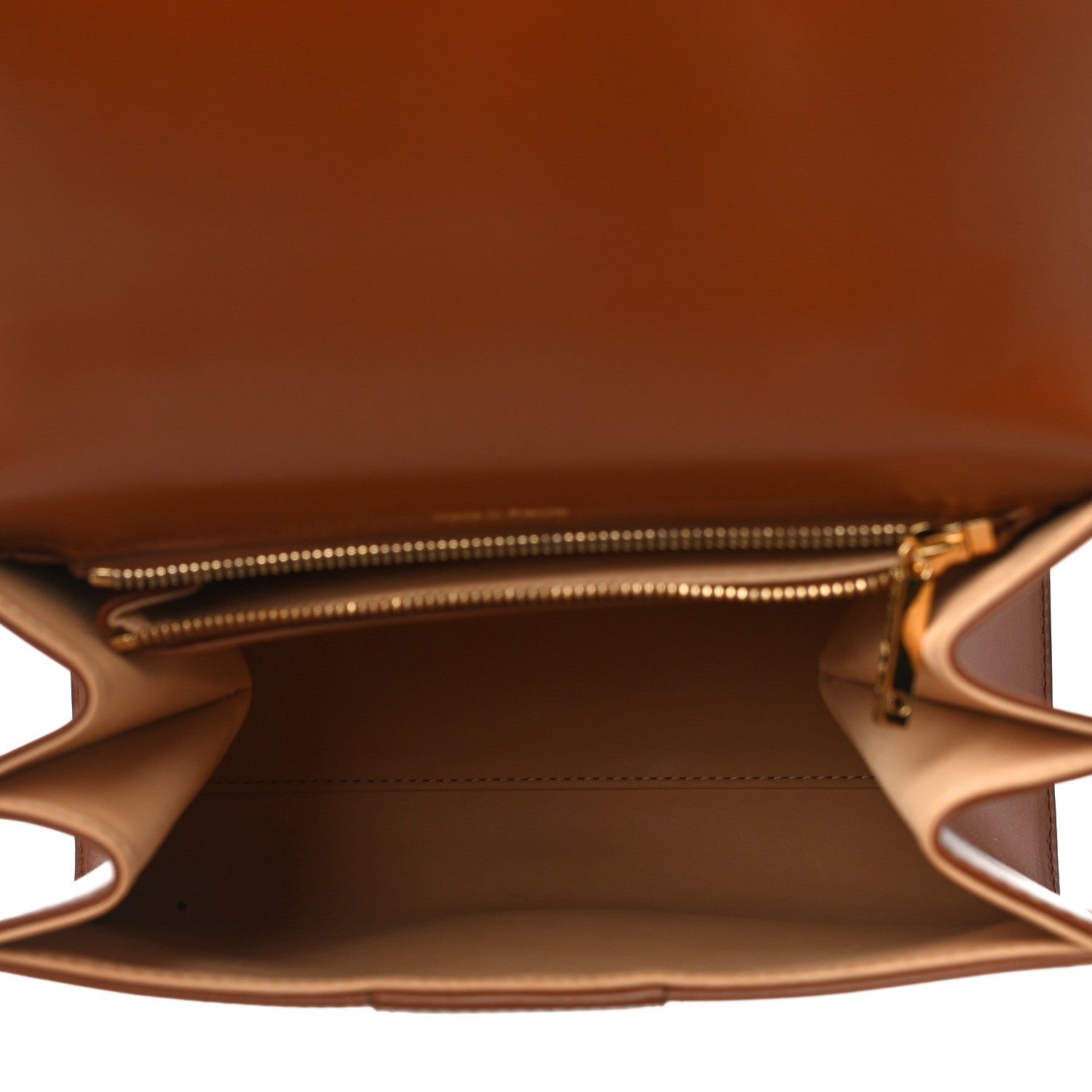 Delvaux Grained Calfskin PM Brillant Satchel Natural 5 of 10